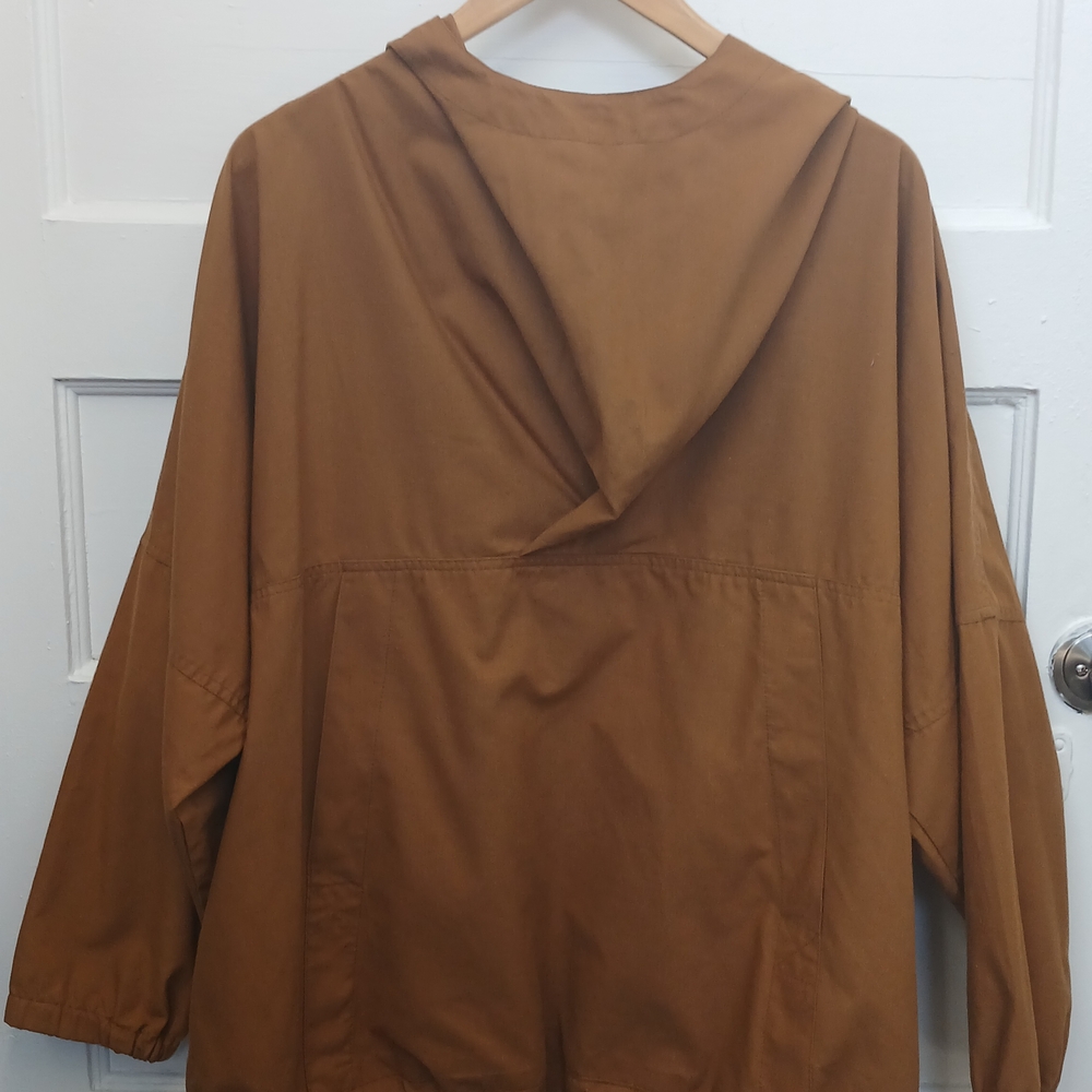 Lloyd Allen Brown Hooded Jacket